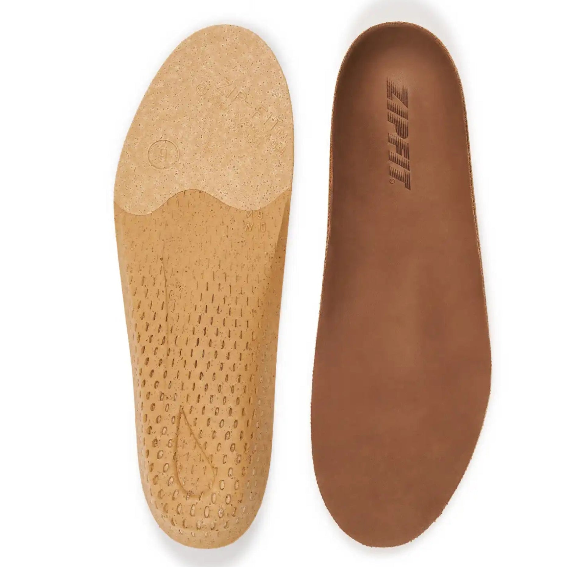 zipfit-legacy-kork-fu-bett-einlegesohle-mit-lederdeckschicht image 1