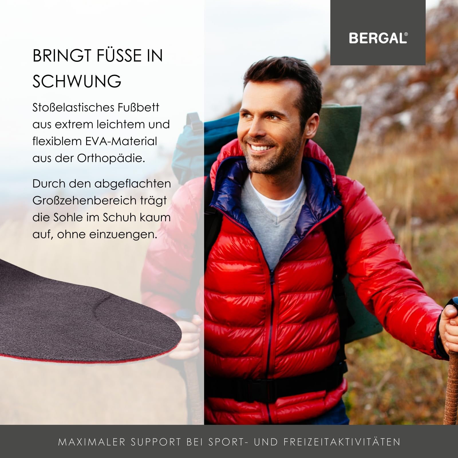 bergal-x-treme-einlegesohlen-gr-44-f-r-wandern-sport-outdoor image 4