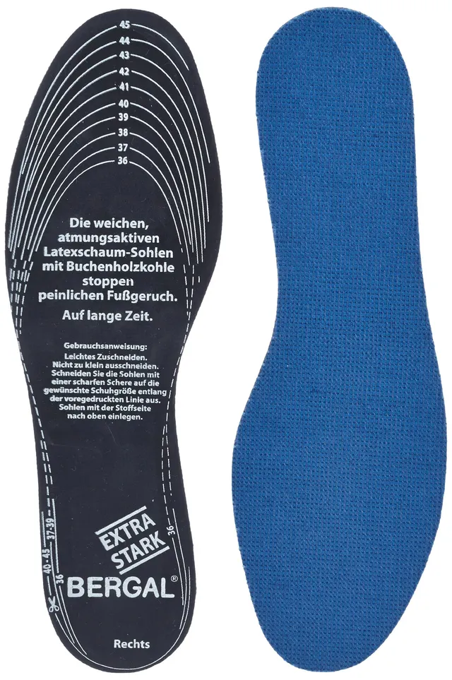bergal-aktivkohle-hygiene-sohlen-zuschneidbar-36-46-1-paar image 1