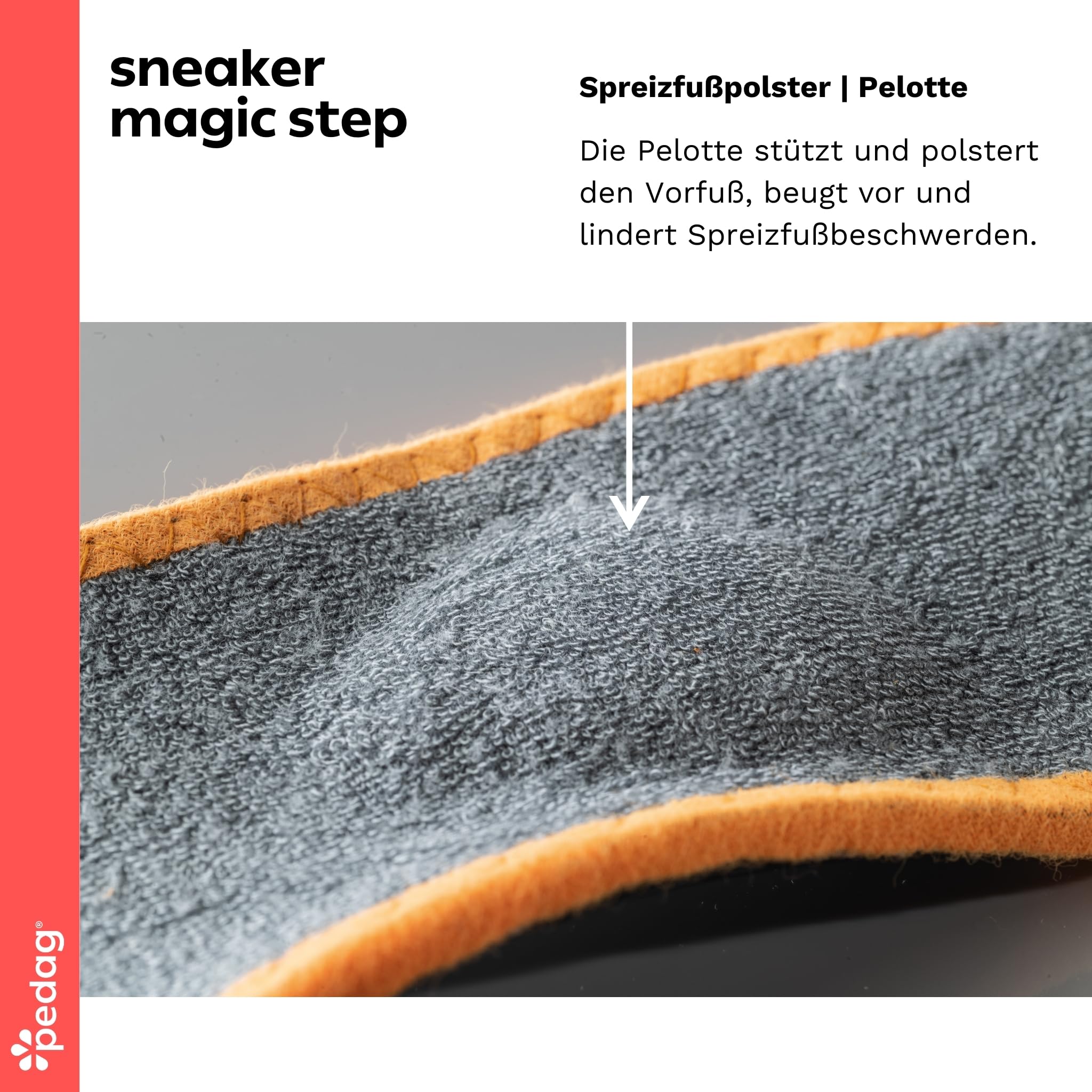 pedag-sneaker-magic-step-memory-schaum-einlegesohle image 5