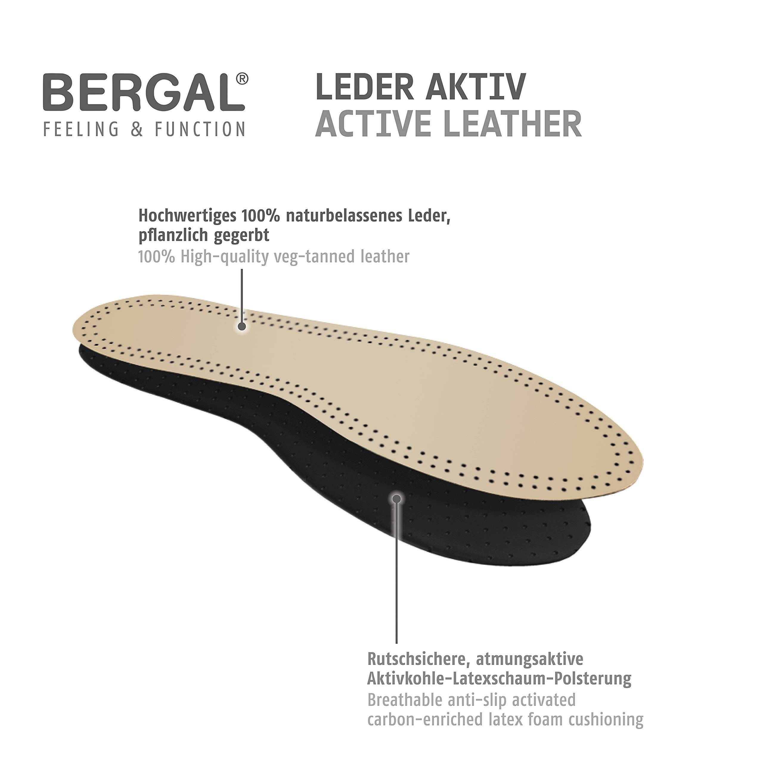 bergal-leder-aktiv-kinder-einlegesohle-leder-aktivkohle-gr-26-35 image 4