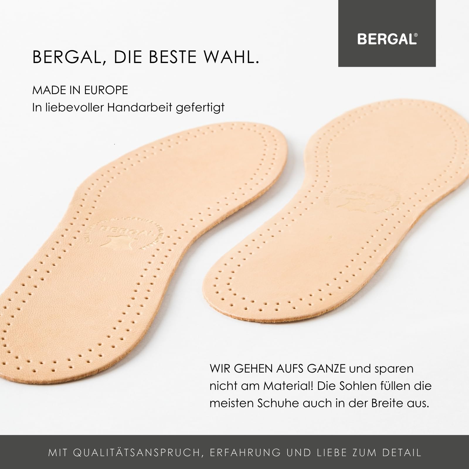 bergal-leather-leder-einlegesohlen-naturkork-1-paar-gr-45-atmungsaktiv image 3