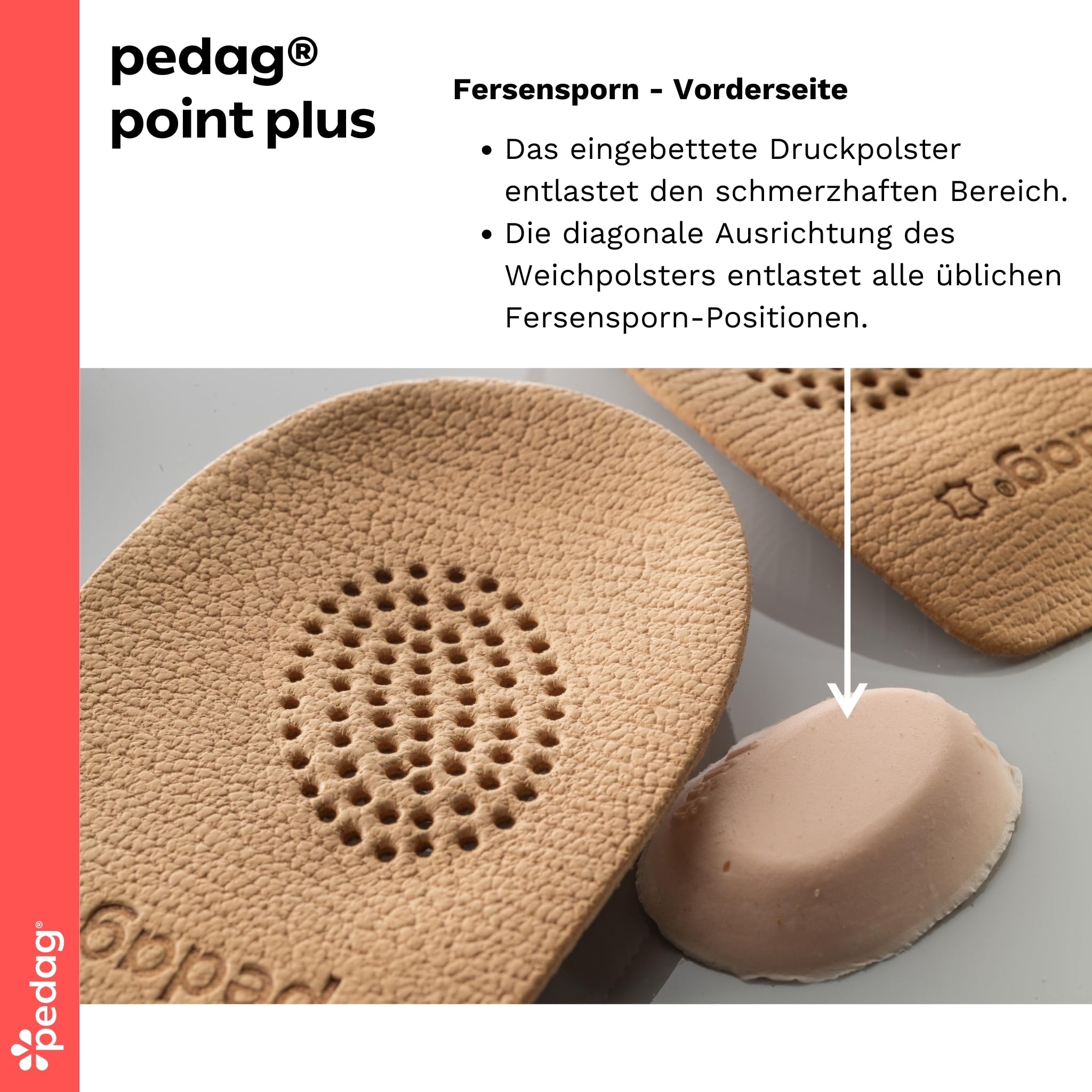 pedag-point-plus-fersensporn-bettung-selbstklebendes-fersenbett-mit-zwei-zonen-e image 5