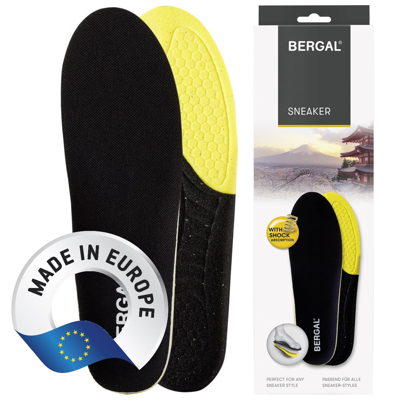 bergal-sneaker-einlegesohle-gr-39-federleicht-mit-memory-foam image 1