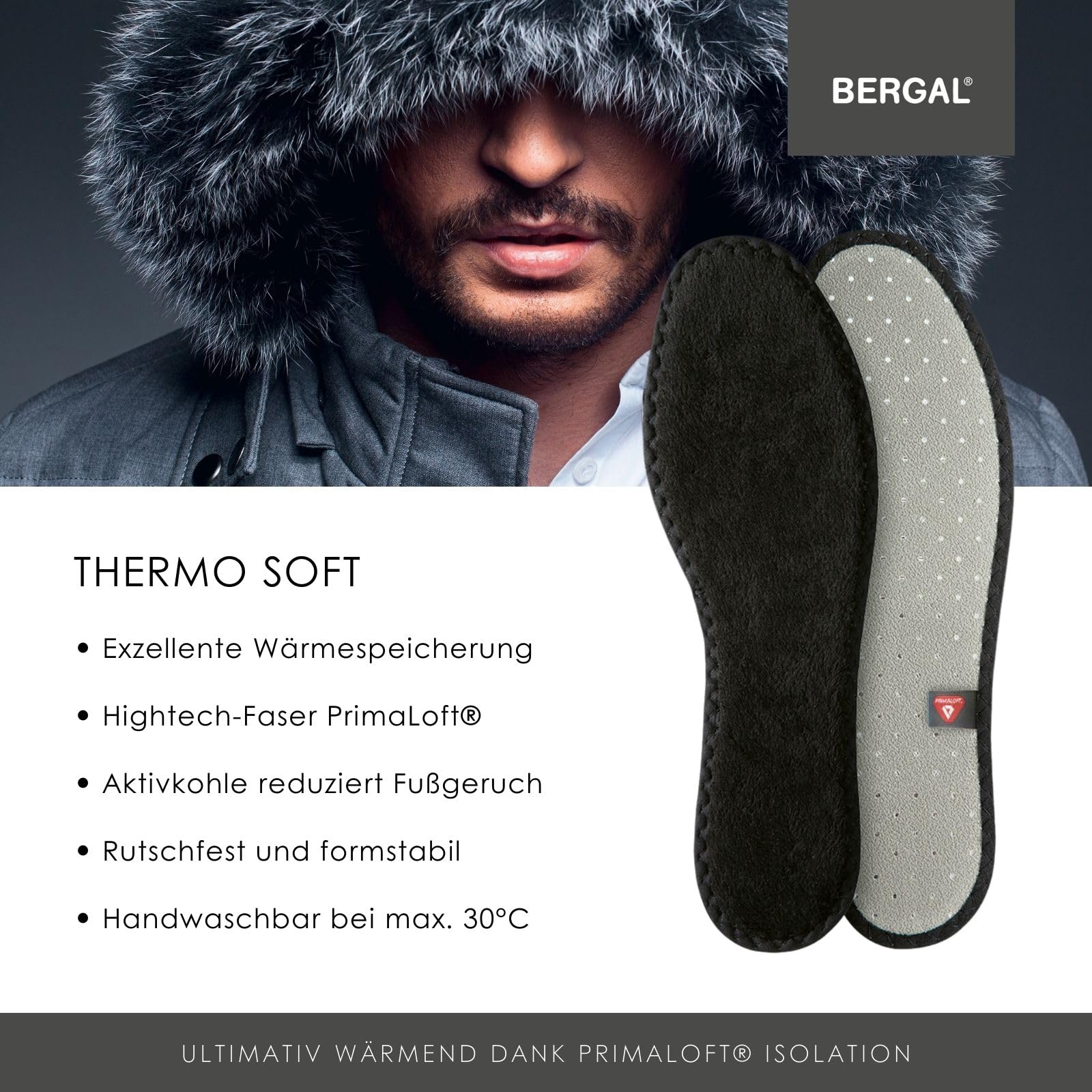 bergal-primaloft-thermosohle-winter-einlegesohle-gr-e-36-recycelt image 2