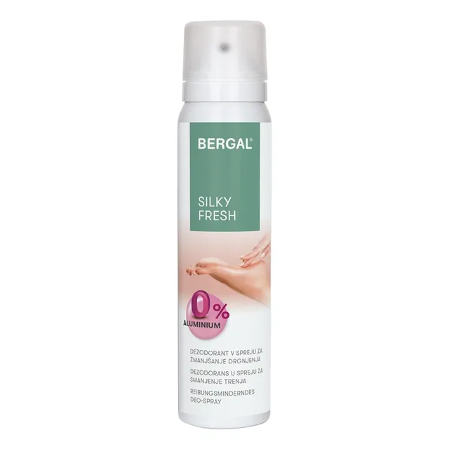 bergal-silky-fresh-fu-deo-spray-100-ml-schutz-vor-fu-geruch-mit-seide image 1
