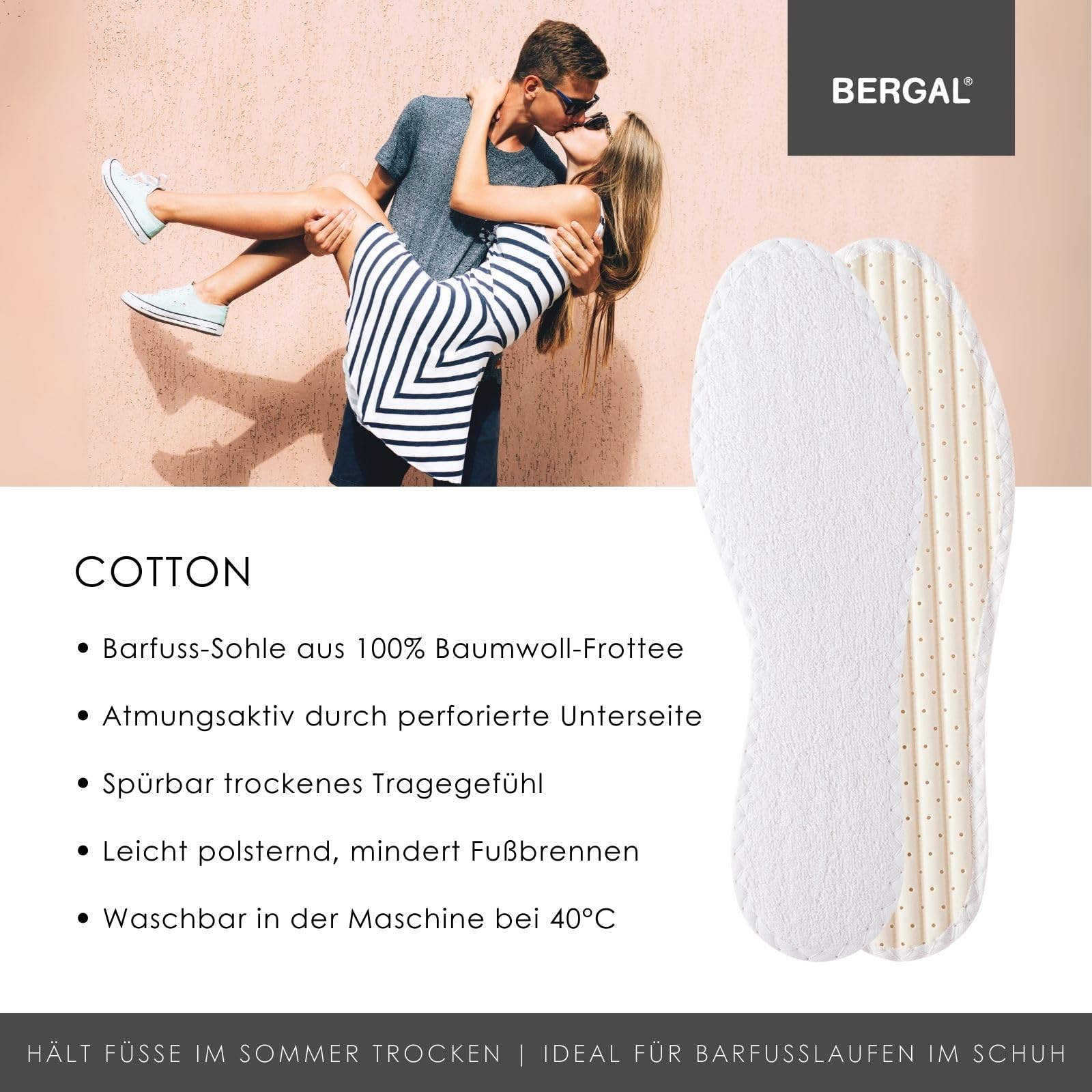 bergal-cotton-barfu-sohlen-1-paar-gr-39-baumwolle-latex image 2