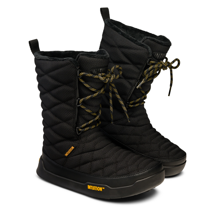 intuition-high-booties-black-gold-hohe-booties image 4