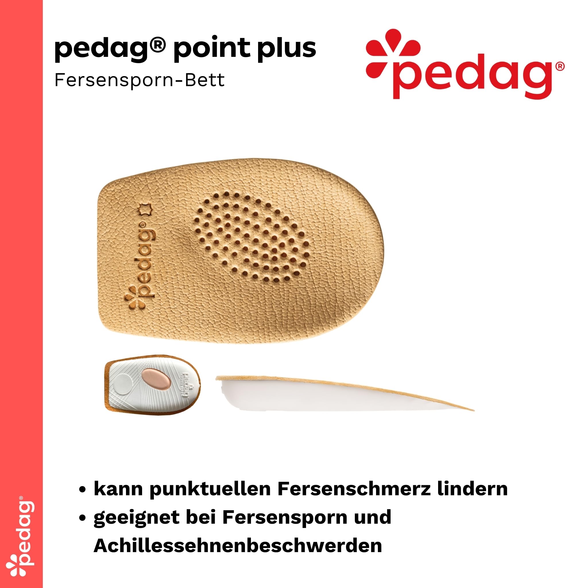 pedag-point-plus-fersensporn-bettung-selbstklebendes-fersenbett-mit-zwei-zonen-e image 2