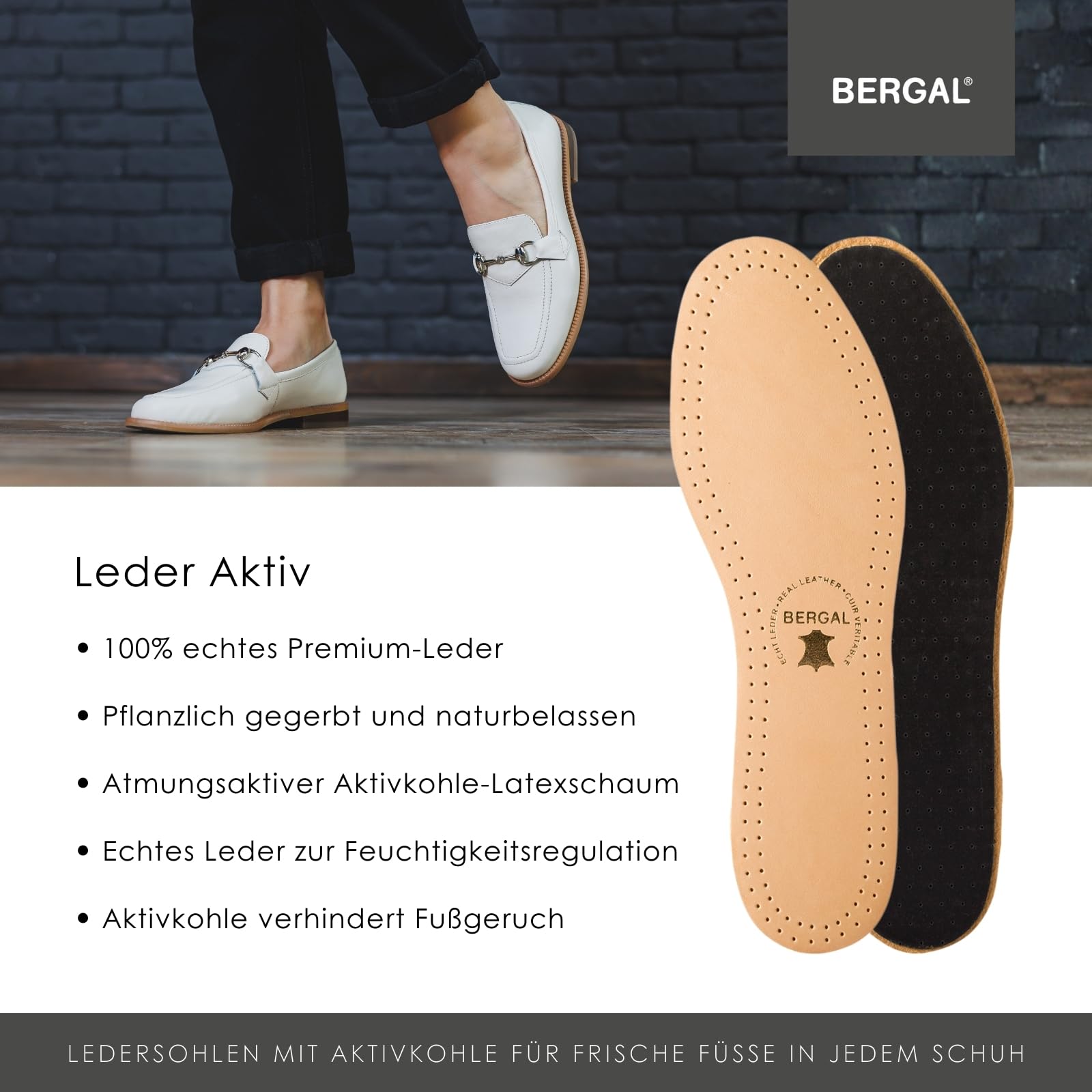 bergal-aktiv-premium-leder-einlegesohle-mit-aktivkohle-anti-schwei-sohle-f-r-dam image 2